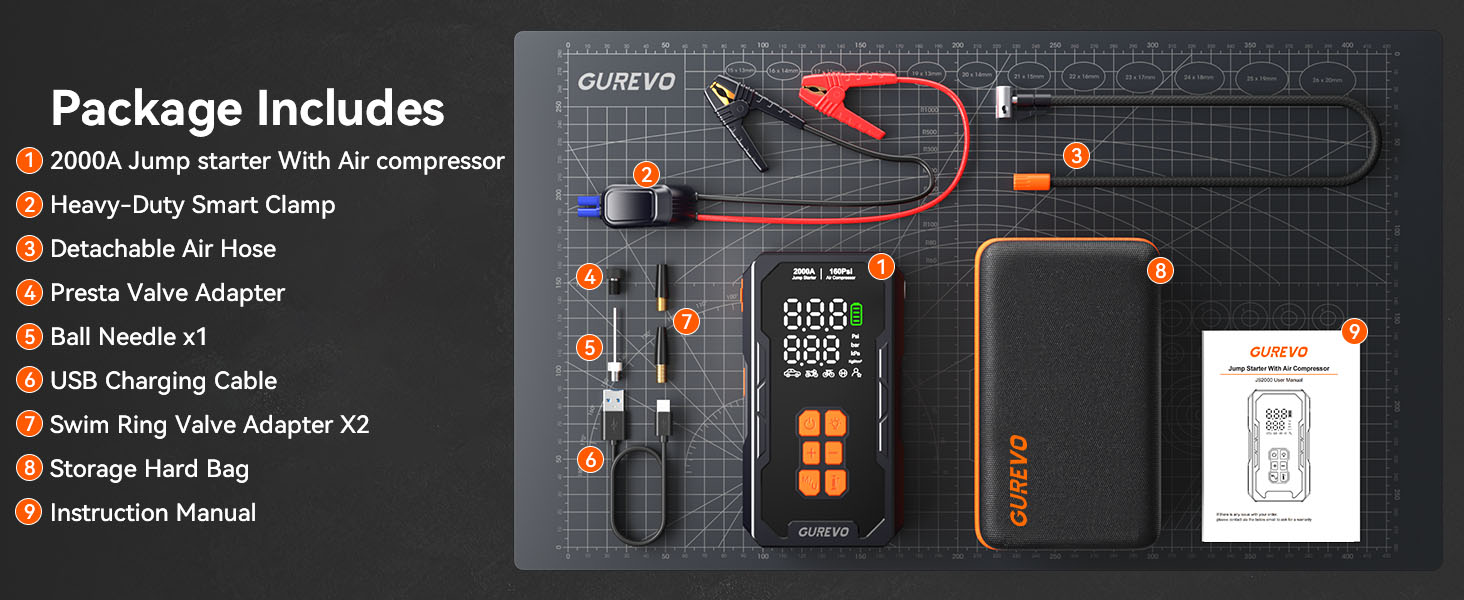 portable battery jump starter for car