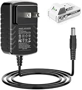 Quick Charge for Snow Joe &amp; Sun Joe 24V Battery, 24VCHRG-QC iON+ Charger for iBAT24 &amp; 24VBAT Seri...