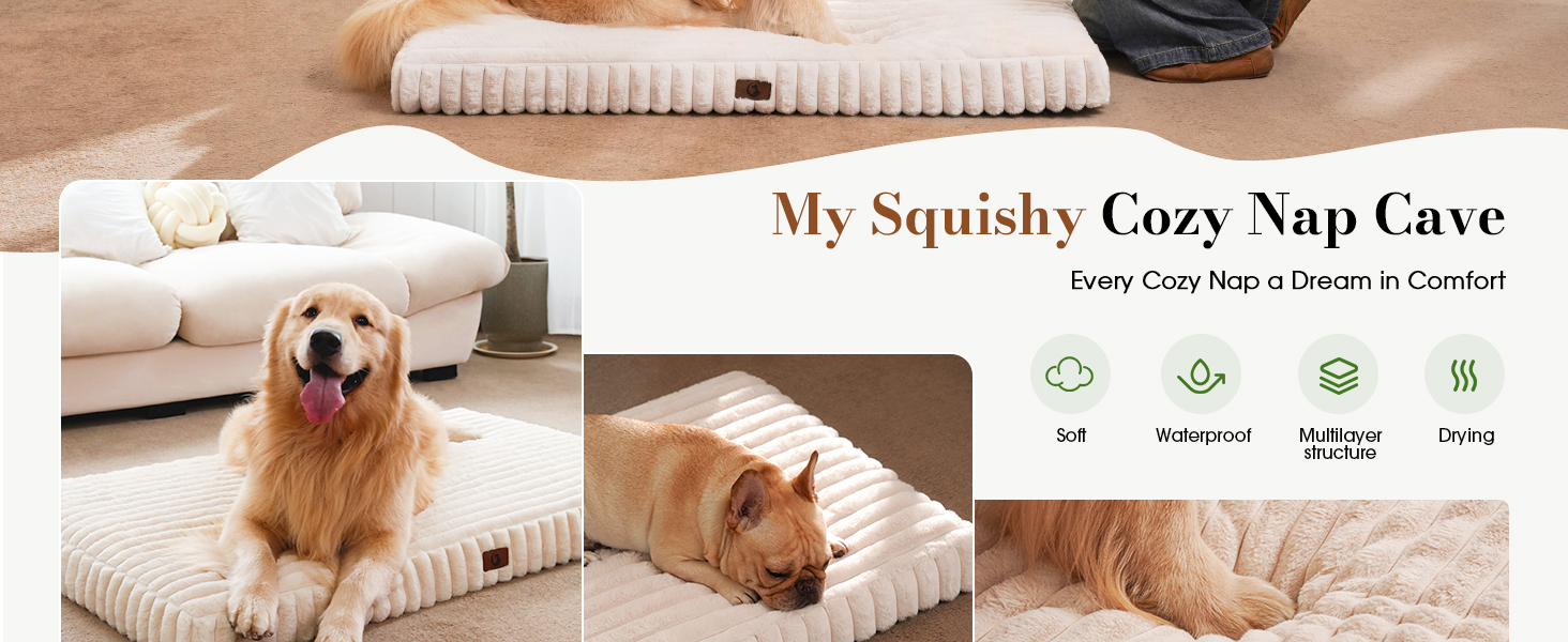 waterproof dog bed