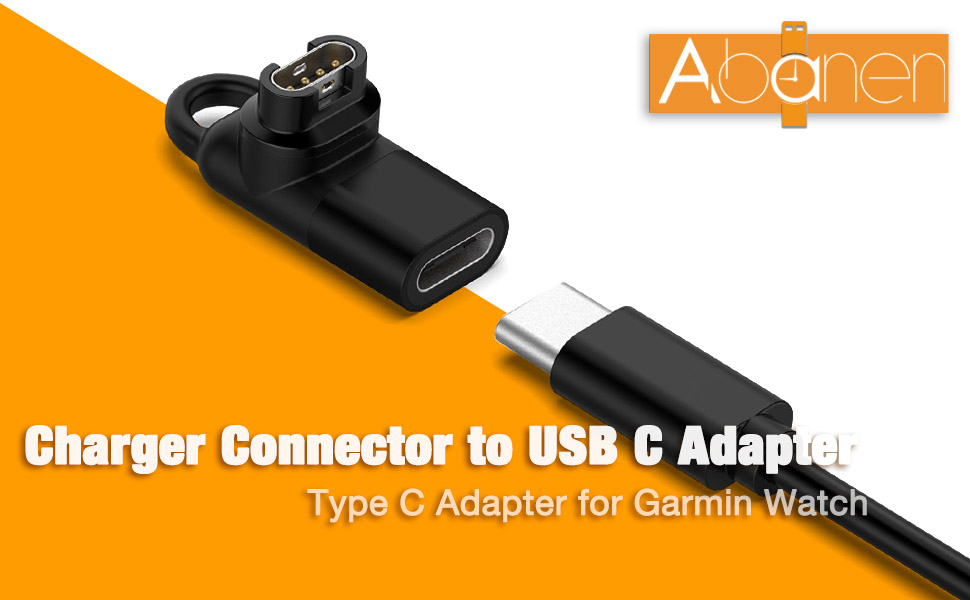 USB C adapter to garmin charger