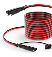 Electop 15Feet SAE to SAE Extension Cable, Quick Connect Disconnect SAE Power Connector Cable Wir...