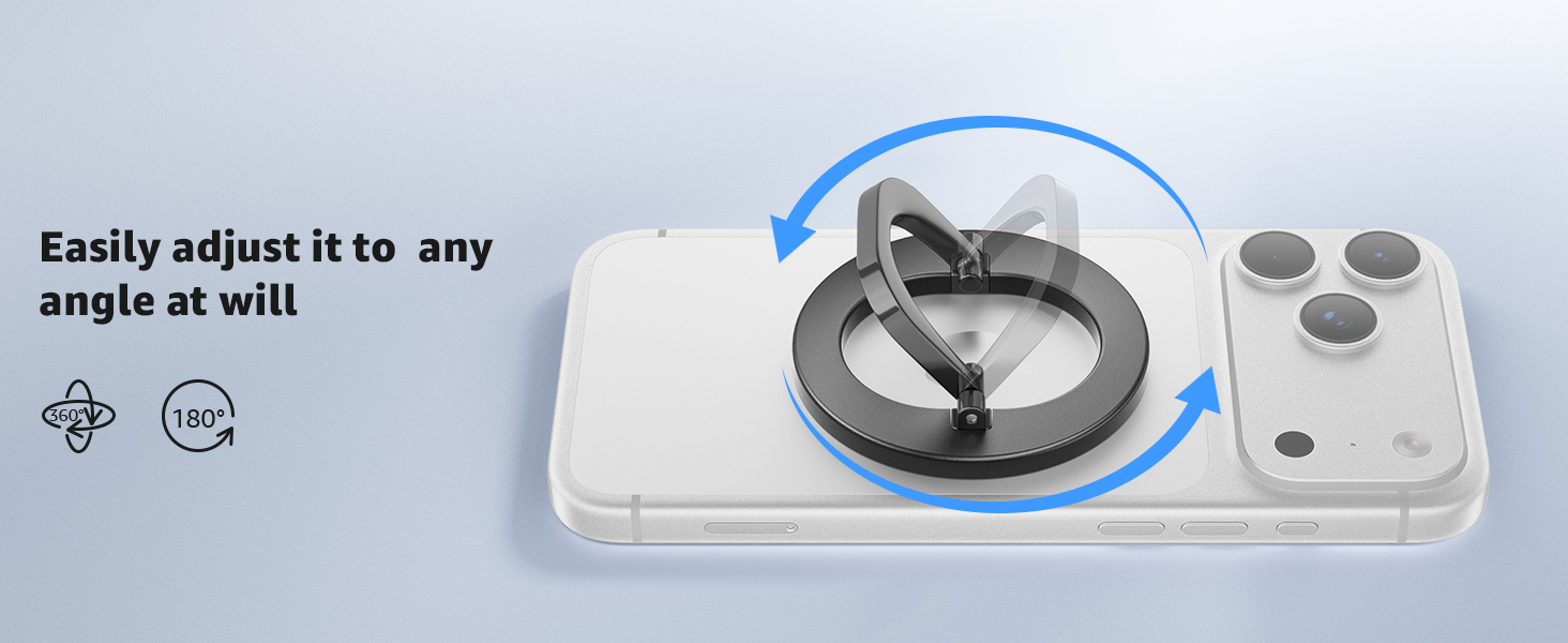 Easily adjust it to any angle at will