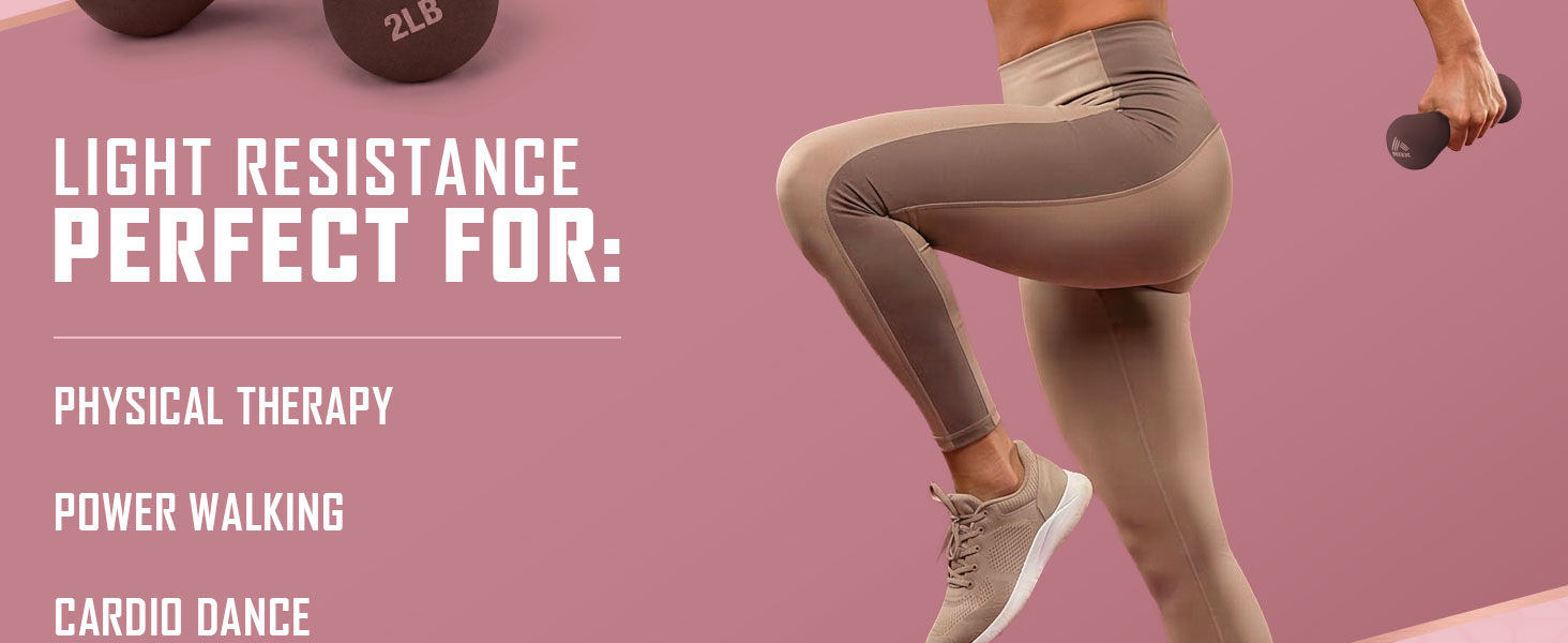 Light resistance perfect for a variety of workouts.
