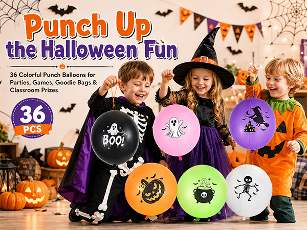 Halloween Punch Balloons
