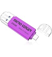 Micro Center SuperSpeed 2-in-1 256GB Dual Drive Type C &amp; Type A OTG USB 3.0 Flash Drives up to 15...