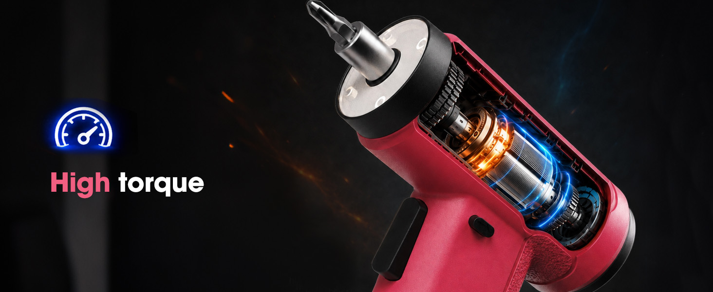 Cordless Screwdriver Rechargeable drill Electric Screwdriver, Screw Gun, 3Nm Power Screwdriver