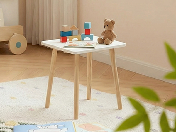 short side table;end table;white side table