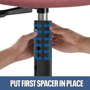 Easy fix for a sinking office chair