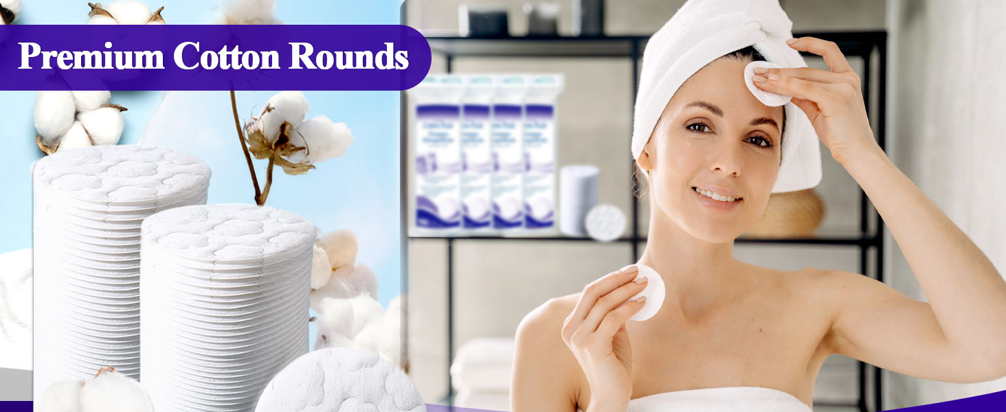 premium cotton rounds