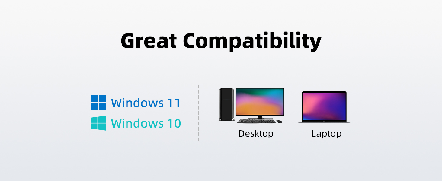 Support Windows 11 / 10