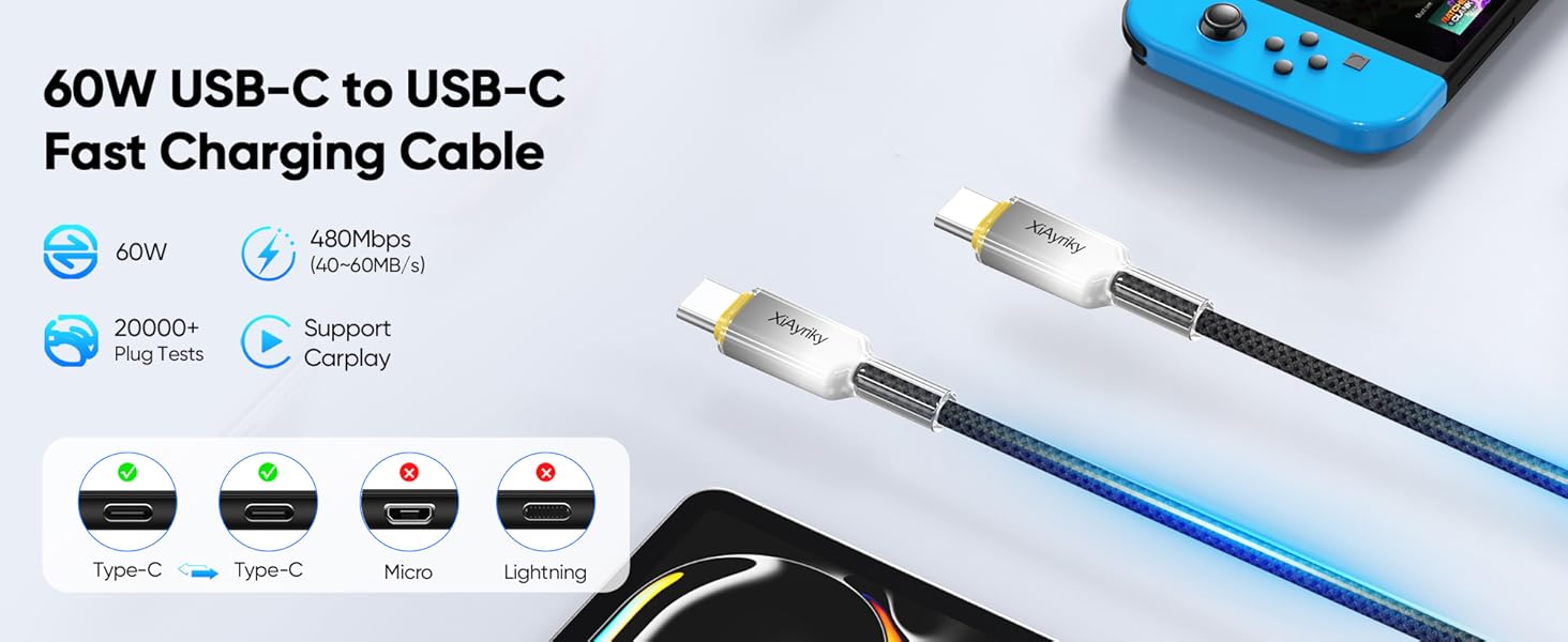 60w usb c cable