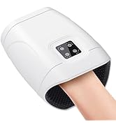 JQX Hand Massager with Heat and Compression, Cordless Hand Massager for Arthritis and Carpal Tunn...