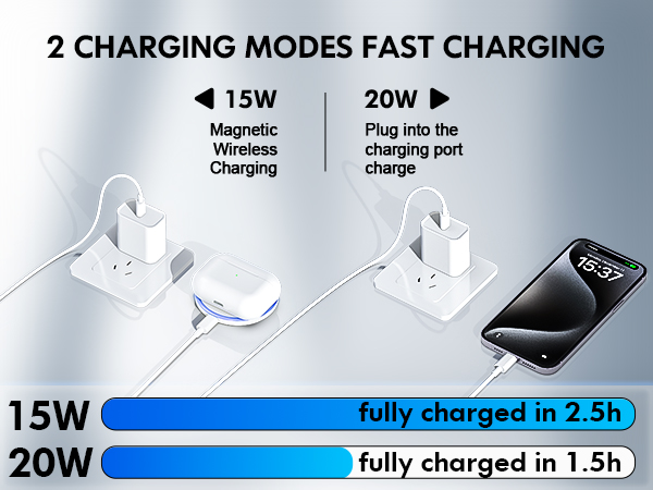 2 CHARGING MODES FAST CHARGING