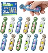Fidget Toys Adults Stress Relief: 12 Pack Fidget Clicker for ADHD Focus | Sensory Toys for Autism...