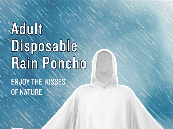 lightweight rain poncho men adults