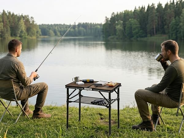 folding camping table