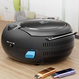 Nextron Portable CD Player Boombox with USB Playback