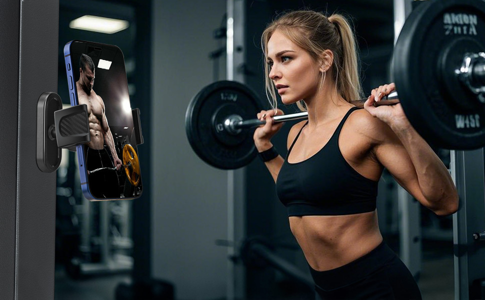 Portable Gym Magnetic Phone Holder