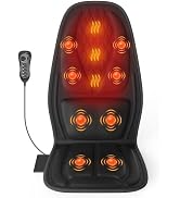 comrelax Vibration Back Massager for Chair,Massage Chair Pad Helps Relax Muscle and Relieve Stres...