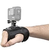 Haoyou 360 Degree Rotating Hand Strap Mount, Compatible with Gopro Hero 12 11 10 9 8 7 6 5 4 3+ 3...