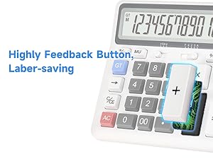 Highly Feedback Button Accounting Calculator
