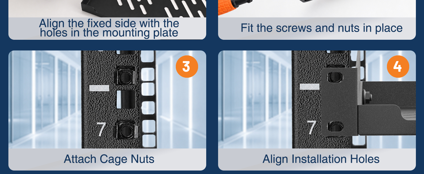 19 inch rack shelf