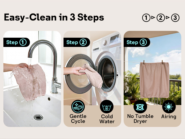 Easy-Clean in 3 Steps