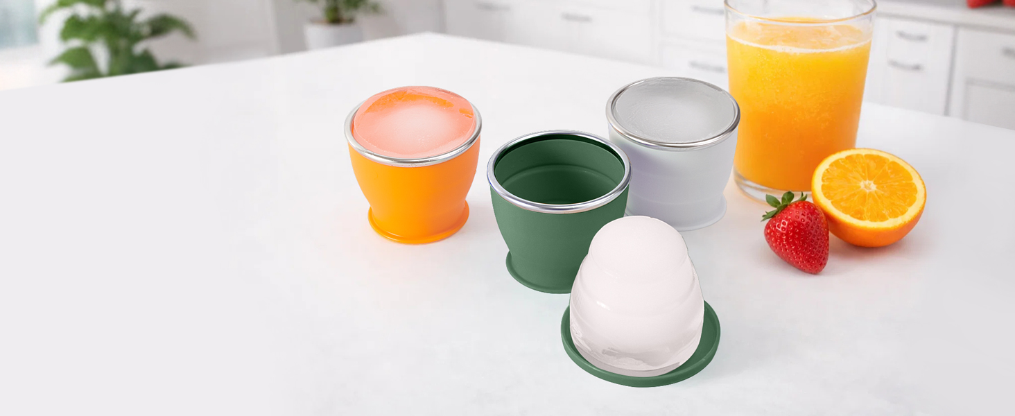 Use as an ice cube tray at home