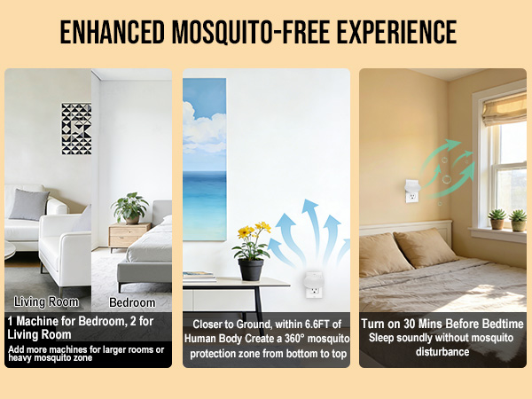 ENHANCED MOSQUITO-FREE EXPERIENCE