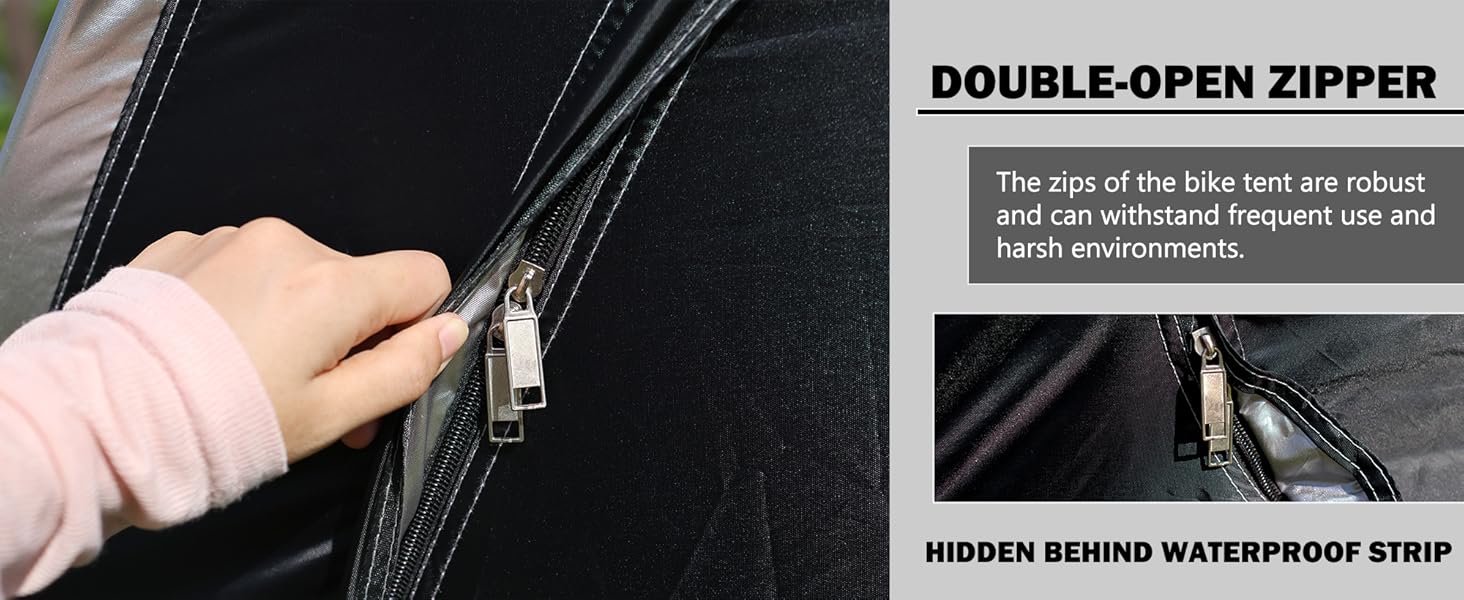 double-open zipper
