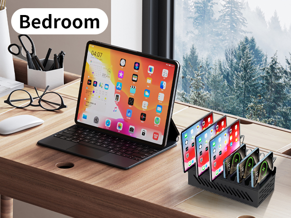 multi phone charger station