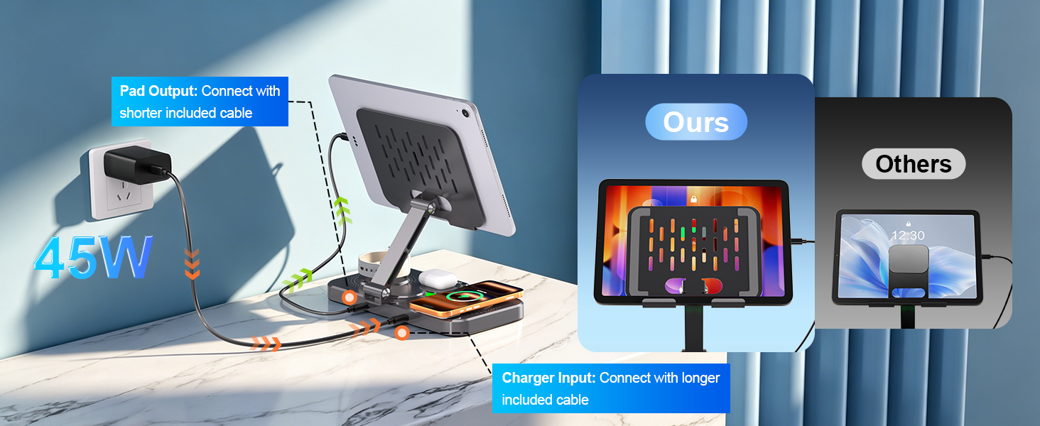 wireless charging station