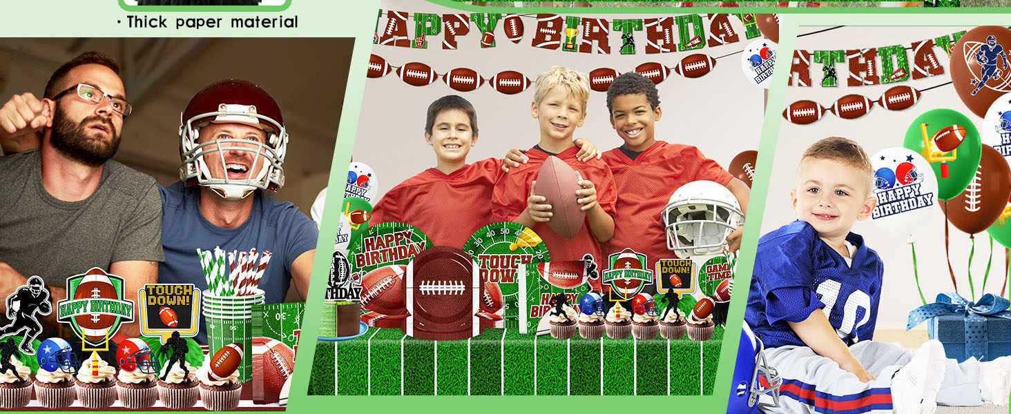 Football Birthday Party Decorations