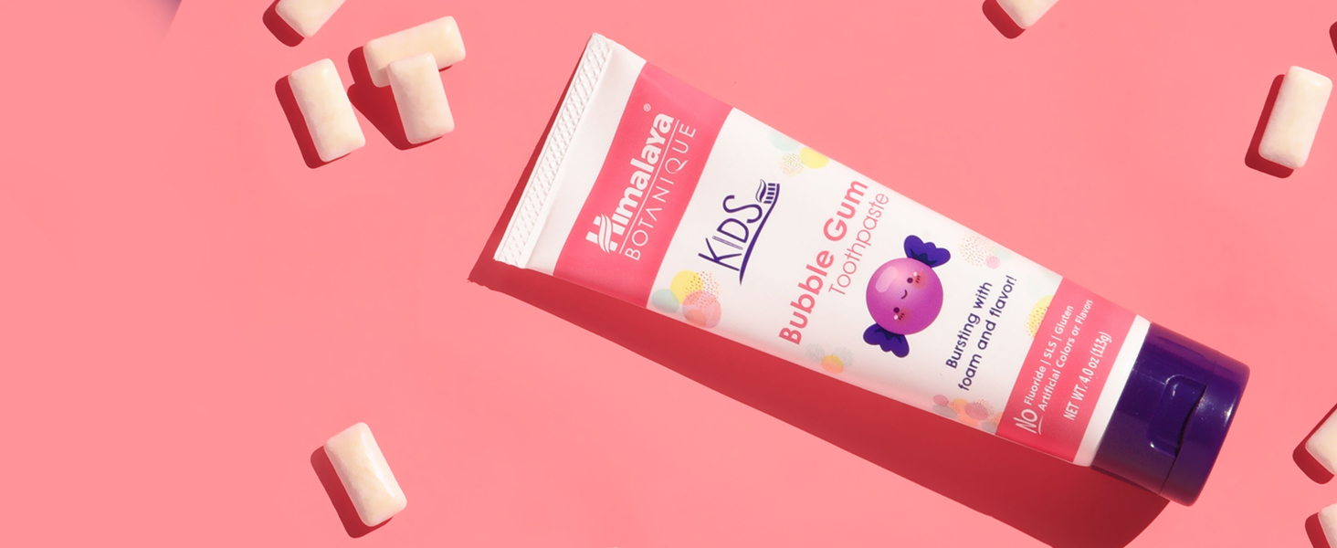 kids bubble gum toothpaste