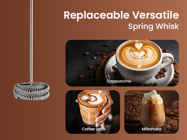 Milk Frother Wand for Coffee,