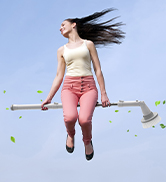 Electric Spin Scrubber, kHelfer KH8W Cordless Shower Scrubber with 4 Replacement Head