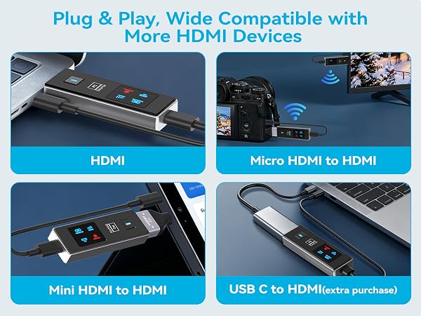 Wireless HDMI Transmitter and Receiver