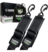 Rhino USA Boat Trailer Transom Straps - Heavy Duty 2 inch x 48 inch Adjustable Straps for Trailer...