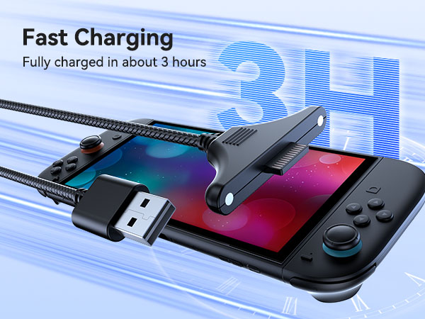 Enjoy a full battery for Switch 2 Joycon in just 3-4 hours