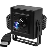 ELP 180degree Fisheye Lens Wide Angle USB Camera 1080P Mini Box Webcam 1080P High Speed UVC USB2....