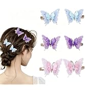 Small Butterfly Hair Clips