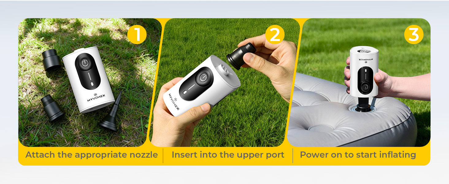 Portable Air Pump for Inflatables