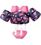 Vvinca Toddler Swim Vest for Kids 13-30lbs Boys Girls Puddle Jumper Toddlers Pool Floaties Jacket...