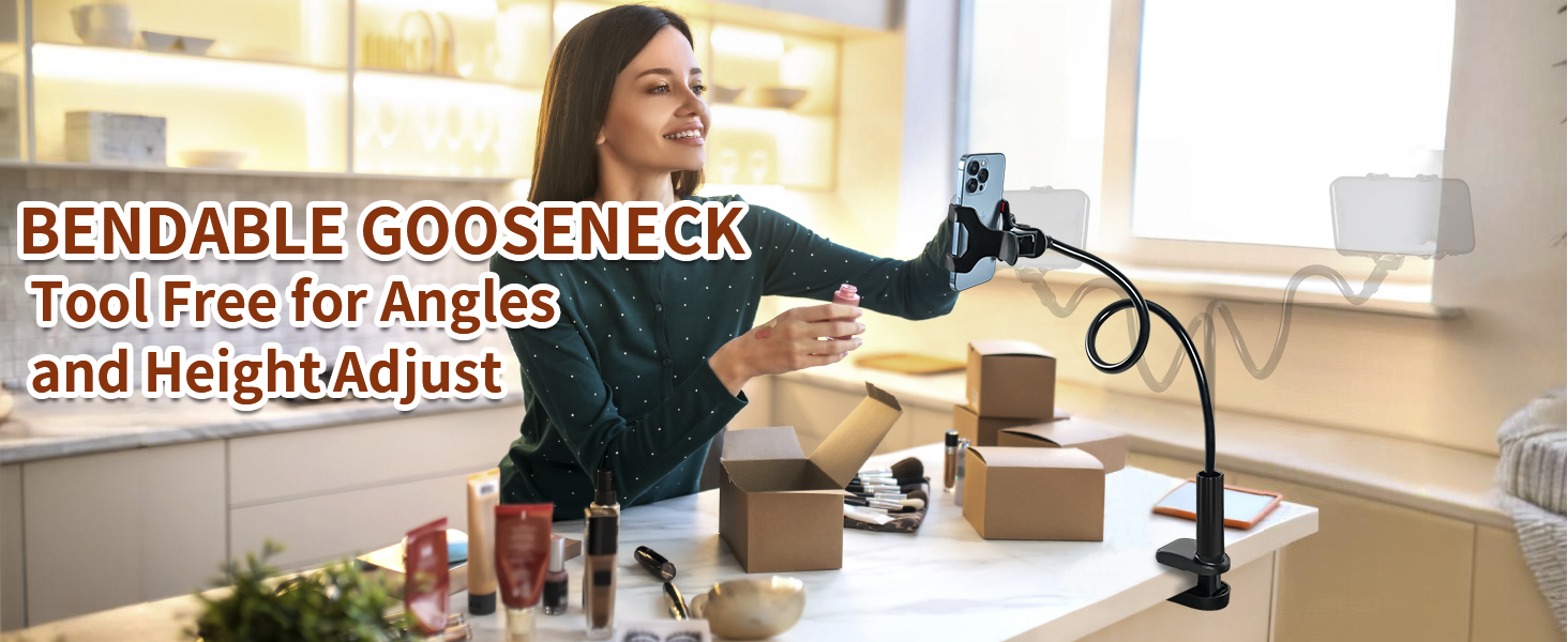 Desk Clamp Phone Holder