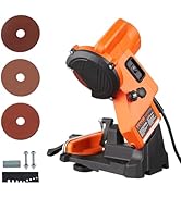 VEVOR Electric Chainsaw Sharpener, 140W Electric Saw Chain Blade Sharpener 5700RPM, Professional ...