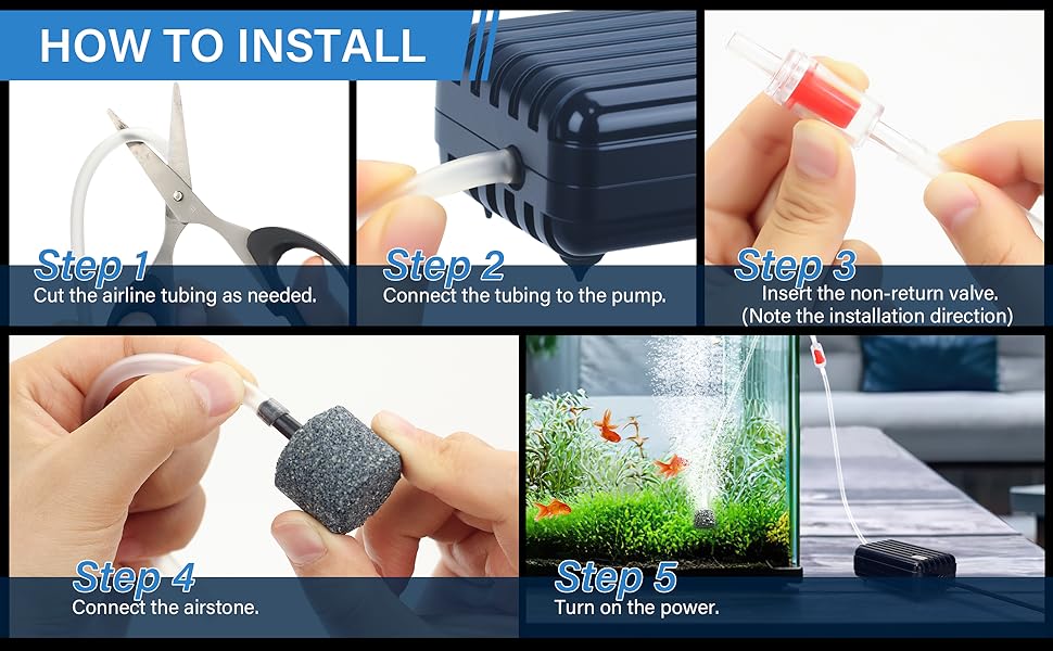 Small Aquarium Oxygen Pump