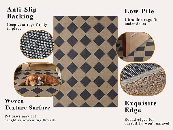 easy jute rug