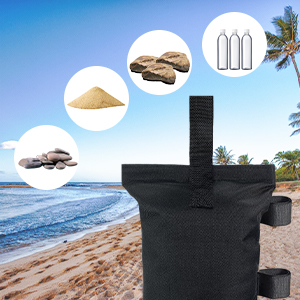 canopy sand bag