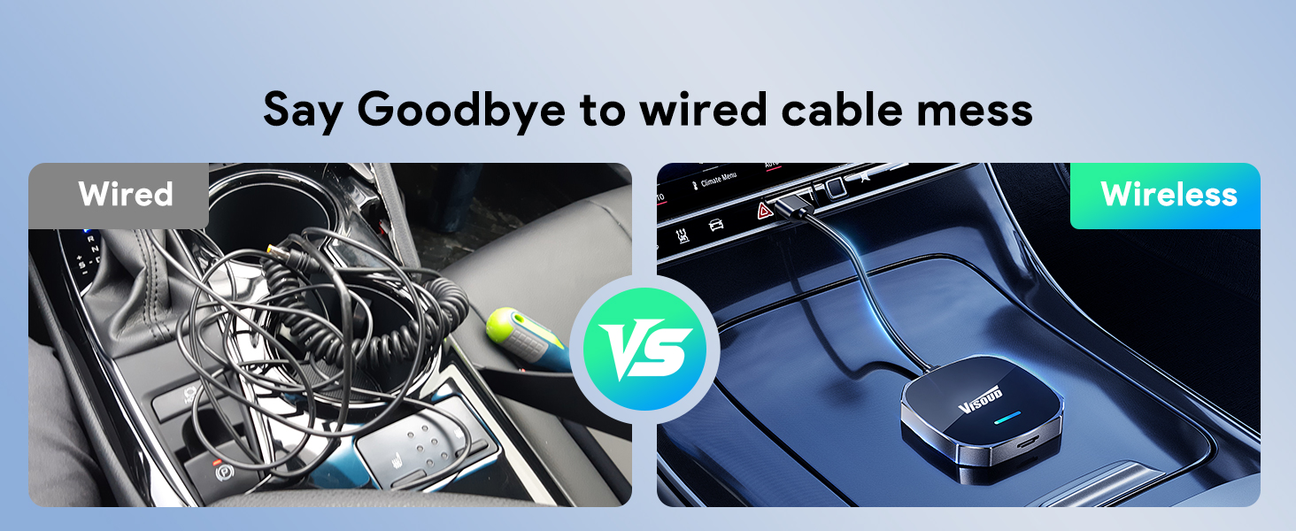 No Need Messy Cables