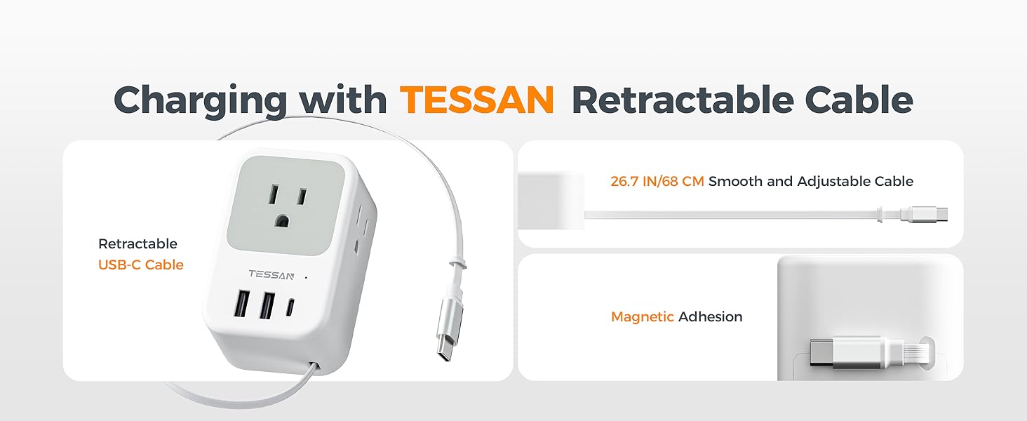 Multi Plug Outlet Extender